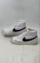 Load image into Gallery viewer, Nike Womens Blazer Mid 77 CZ1055-100 Black White Lace-Up Sneaker Shoes Size 7