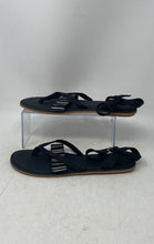 Load image into Gallery viewer, Toms Womens Lexie 10017934 Black Open Toe Ankle Strap Sandals Size 9.5