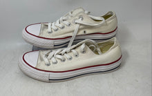 Load image into Gallery viewer, Converse Unisex Chuck Taylor All Star Low M7652 White Sneaker Shoes Sz W6.5-M4.5