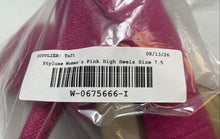 Load image into Gallery viewer, Styluxe Womens Pink Round Toe Slip-On High Stiletto Platform Heels Size 7.5