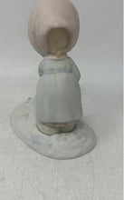 Load image into Gallery viewer, Enesco Precious Moments 1987 Calendar Girl Series February Porcelain Figurine