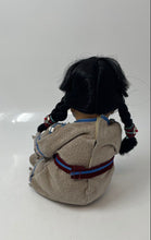 Load image into Gallery viewer, 1998 Indian Collector Braided Hair Ceramic Play Doll In Removable Outfits