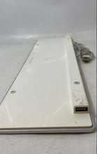 Load image into Gallery viewer, Apple Silver White USB Wired Standard Keyboard Model A1243 Untested