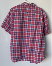 Load image into Gallery viewer, Nautica Mens Multicolor Plaid Collared Short Sleeve Button-Up Shirt Size XXL