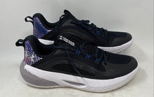Load image into Gallery viewer, Under Armour Womens HOVR Ascent 2 Black White Blue Lace-Up Running Shoes Size 13