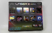 Load image into Gallery viewer, Laser X White Gray Ultra Micro Double B2 Blasters 2 Pieces Set Not Tested