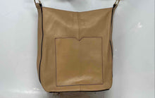 Load image into Gallery viewer, Antonio Melani Womens Beige Inner Pockets Bottom Studs Shoulder Purse