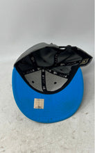 Load image into Gallery viewer, New Era Mens Blue Gray 9FIFTY Miami Heat NBA Snapback Cap One Size