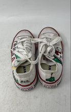 Load image into Gallery viewer, Converse Kids CT All Star Ox 3J256 White Red Green Sneaker Shoes Size 10.5