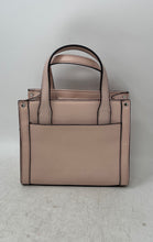 Load image into Gallery viewer, Nine West Womens Maysenn Pink Faux Leather Double Handles Satchel Bag No Strap