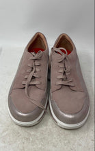 Load image into Gallery viewer, FitFlop Womens Freya Rose Gold Leather Round Toe Lace-Up Sneaker Shoes Size 10