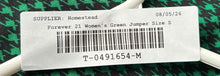 Load image into Gallery viewer, Forever 21 Womens Green Short Sleeve One-Piece Romper Size Small