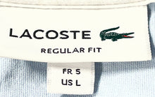 Load image into Gallery viewer, Lacoste Mens Blue Short Sleeve Crew Neck Regular Fit Pullover T-Shirt Size Large