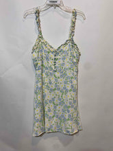 Load image into Gallery viewer, Zara Womens Beige Multi Floral Sleeveless V-Neck Sundress Size Large