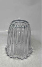 Load image into Gallery viewer, Studio Nova Clear Crystal Glass Ribbed Kitchenware Storage Lidded Cookie Jar