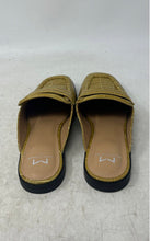 Load image into Gallery viewer, Marc Fisher Womens LTD Flyta Yellow Croc-Embossed Leather Mule Flats Size 6 M