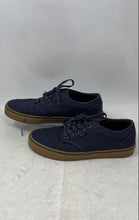 Load image into Gallery viewer, Vans Mens Atwood 500714 Navy Blue Brown Lace-Up Low Top Sneakers Shoes Size 10