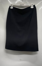 Load image into Gallery viewer, Hugo Boss Womens Black Flat Front Back Zip Straight & Pencil Skirt Size 4