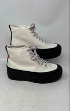 Load image into Gallery viewer, Keds Womens The Platform Mid Lug White Black Sneaker Shoes Size 7.5