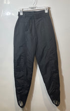 Load image into Gallery viewer, Sportina Womens Black 3mm Neoprene Construction Zipper Wetsuit Snow Pants Size 8