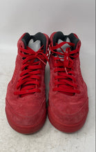 Load image into Gallery viewer, Nike Mens Air Jordan 5 Retro Red Suede Lace-Up Sneaker Shoes Size 7.5