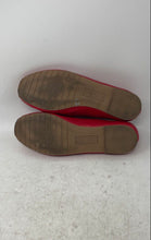Load image into Gallery viewer, Kenneth Cole Reaction Womens Red Leather Round Toe Slip-On Ballet Flats Size 7