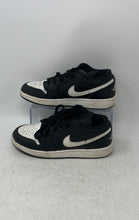 Load image into Gallery viewer, Nike Boys Air Jordan 1 Low 553560-043 Black White Lace-Up Sneakers Shoes Size 6Y