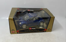 Load image into Gallery viewer, Burago Volkswagen New Beetle 1:18 Collection 1998 Blue Diecast Car