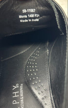 Load image into Gallery viewer, Johnston & Murphy Mens Black Leather Cap Toe Lace-Up Oxford Dress Shoes Size 14M