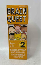 Load image into Gallery viewer, Workman Publishing Brain Quest Learning Question And Answer Card Deck Box