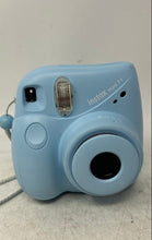 Load image into Gallery viewer, Fujifilm Instax Mini 7+ Blue Portable Compact Instant Film Camera Not Tested