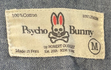 Load image into Gallery viewer, Psycho Bunny Mens Yellow Blue Short Sleeve Button-Up Shirt Size Medium