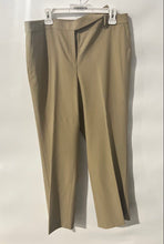 Load image into Gallery viewer, Ann Taylor Womens Beige Flat Front Slash Pocket Straight Leg Dress Pants Sz 14P