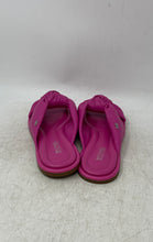 Load image into Gallery viewer, Michael Kors Womens Elena Pink Slip-On Flat Slide Sandals Size 6M