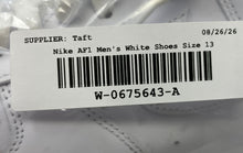 Load image into Gallery viewer, Nike Mens Air Force 1 '07 CW2288-111 White Low Top Lace-Up Sneaker Shoes Size 13
