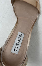 Load image into Gallery viewer, Steve Madden Womens Born Rose Gold Leather Stiletto Heel Ankle Strap Sandals 11M