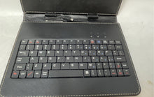 Load image into Gallery viewer, Lot Of 2 Pcs Black Micro USB Tablet Case With Keyboard For Android Untested