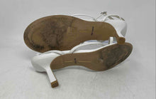 Load image into Gallery viewer, Dolce Vita Womens Betsi White Leather Buckle Ankle Strap Sandals Size 10M