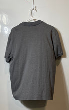 Load image into Gallery viewer, Calvin Klein Mens Gray Cotton Short Sleeve Button Front Polo Shirt Size L/G