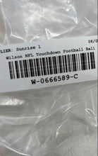 Load image into Gallery viewer, Wilson Junior Touchdown WTF1694 HKN Brown Composite Leather NFL Football Ball