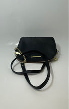 Load image into Gallery viewer, Steve Madden Womens Black Adjustable Strap Shoulder Crossbody Bag