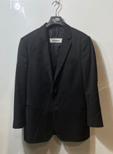 Load image into Gallery viewer, Express Mens Black Long Sleeve Notch Lapel Collar Two-Button Blazer Size 40R