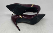 Load image into Gallery viewer, Marc Fisher Womens Garlene Burgundy Leather Stiletto Pump Heels Size 10M