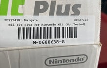 Load image into Gallery viewer, Nintendo Wii Fit Plus White Wireless Balance Board For Nintendo Wii Not Tested