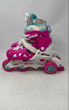 Load image into Gallery viewer, Chicago Skates Kids White Pink Adjustable Training Inline Skates Size 1-4