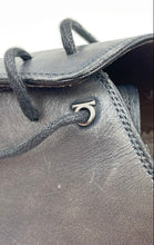 Load image into Gallery viewer, Authentic Salvatore Ferragamo Mens Gray Lace-Up Oxford Dress Shoes Size 6 Worn