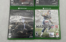Load image into Gallery viewer, Lot Of 4 Pcs Assorted Microsoft Xbox One Multiple Genre ESRB Rated Video Games