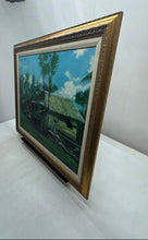 Load image into Gallery viewer, Home Decor Framed Landscape Acrylic Wall Art Painting On Board By Nikit Kampan