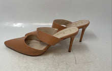 Load image into Gallery viewer, Lulus Womens Faire Beige Pointed Toe Slip-On Stiletto Mule Heels Size 9
