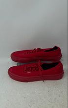 Load image into Gallery viewer, Vans Unisex Authentic 721454 Red Lace-Up Low Top Sneakers Shoes Size M6.5 W8